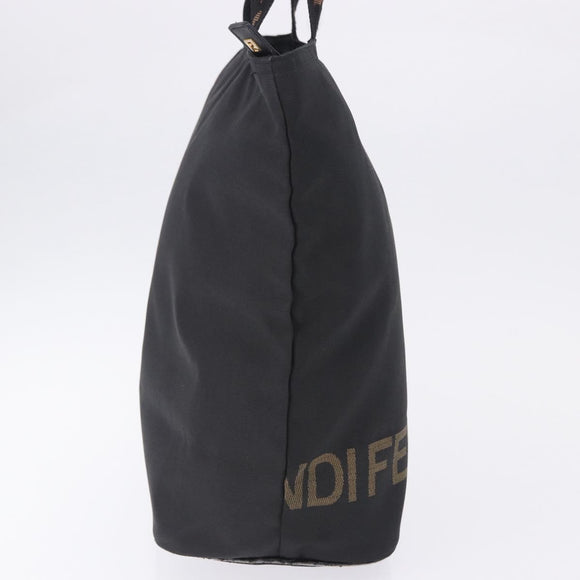 FENDI Hand Bag Black Auth 92994
