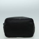 FENDI Hand Bag Nylon Black Auth 92994-5