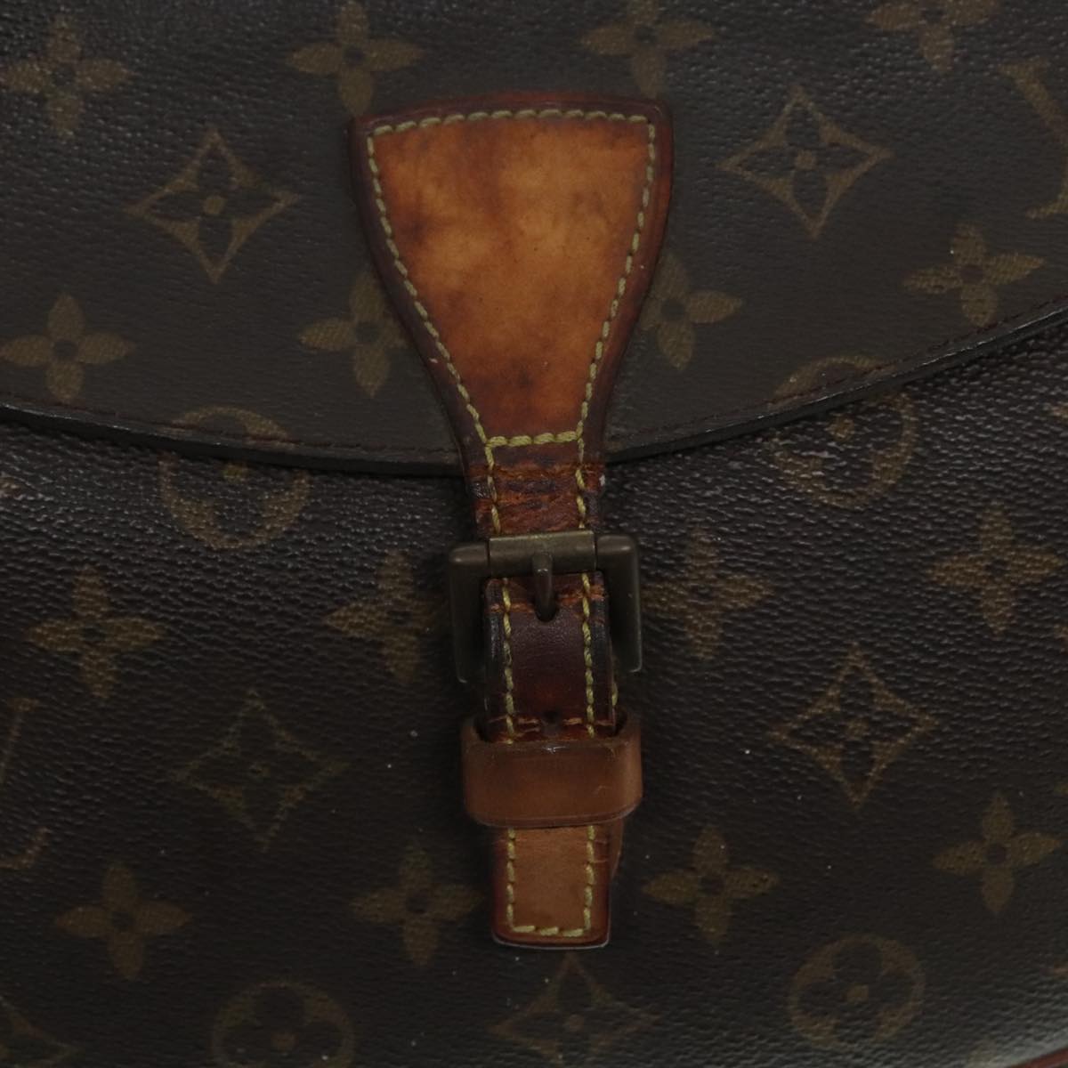 LOUIS VUITTON Monogram Jeune Fille MM Shoulder Bag M51226 LV Auth 93005