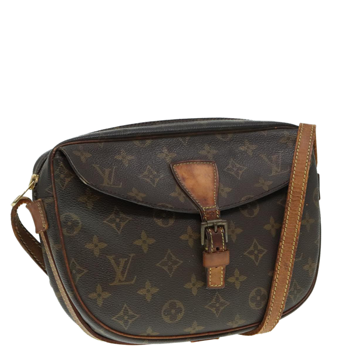 LOUIS VUITTON Monogram Jeune Fille MM Shoulder Bag M51226 LV Auth 93005