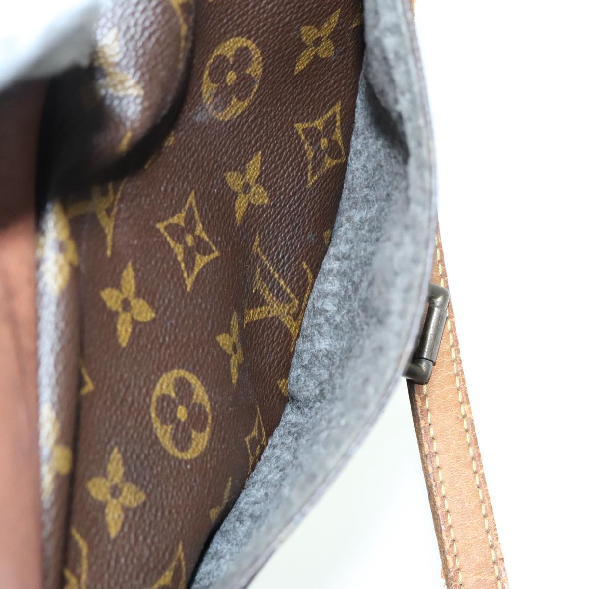 LOUIS VUITTON Monogram Jeune Fille MM Shoulder Bag M51226 LV Auth 93005