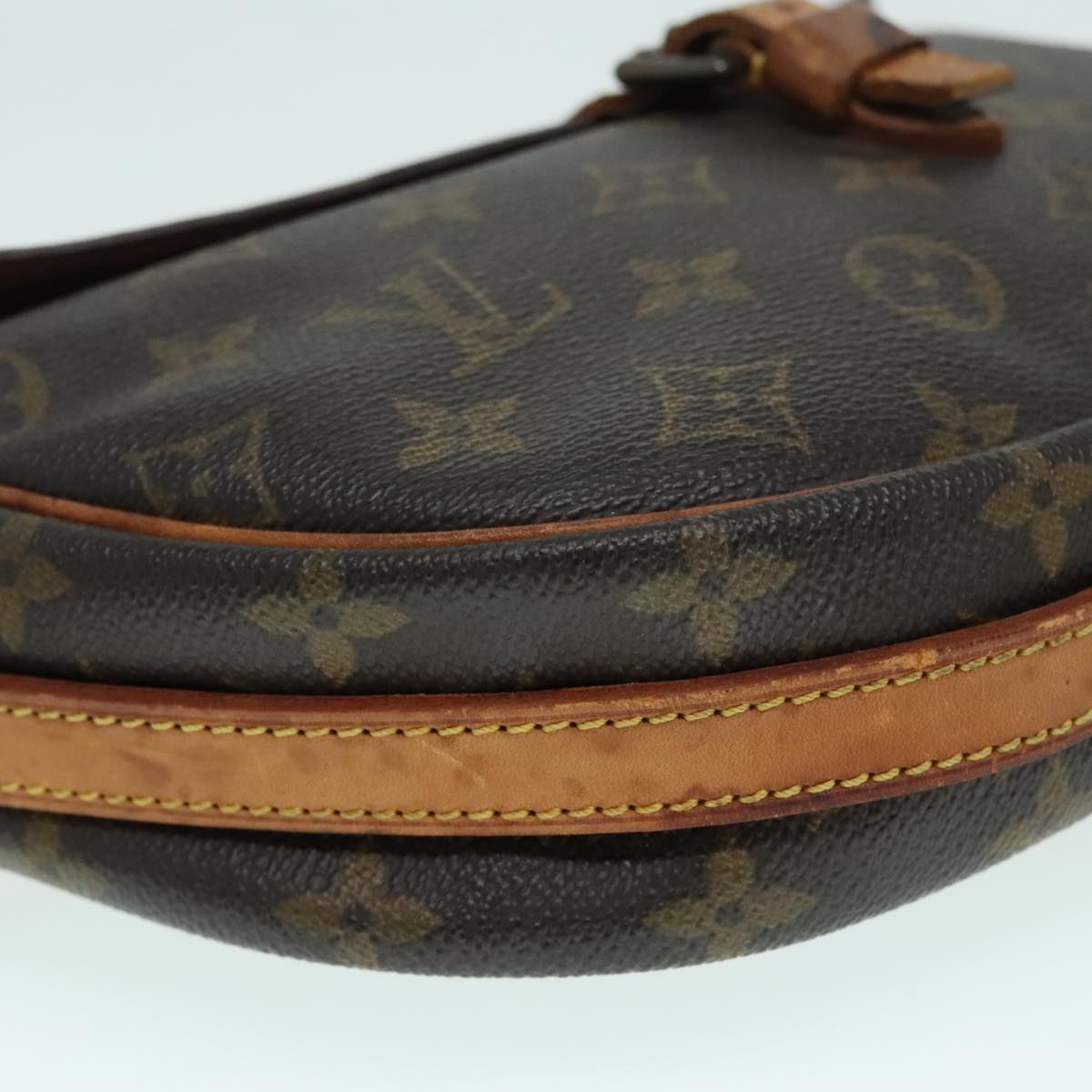 LOUIS VUITTON Monogram Jeune Fille MM Shoulder Bag M51226 LV Auth 93013