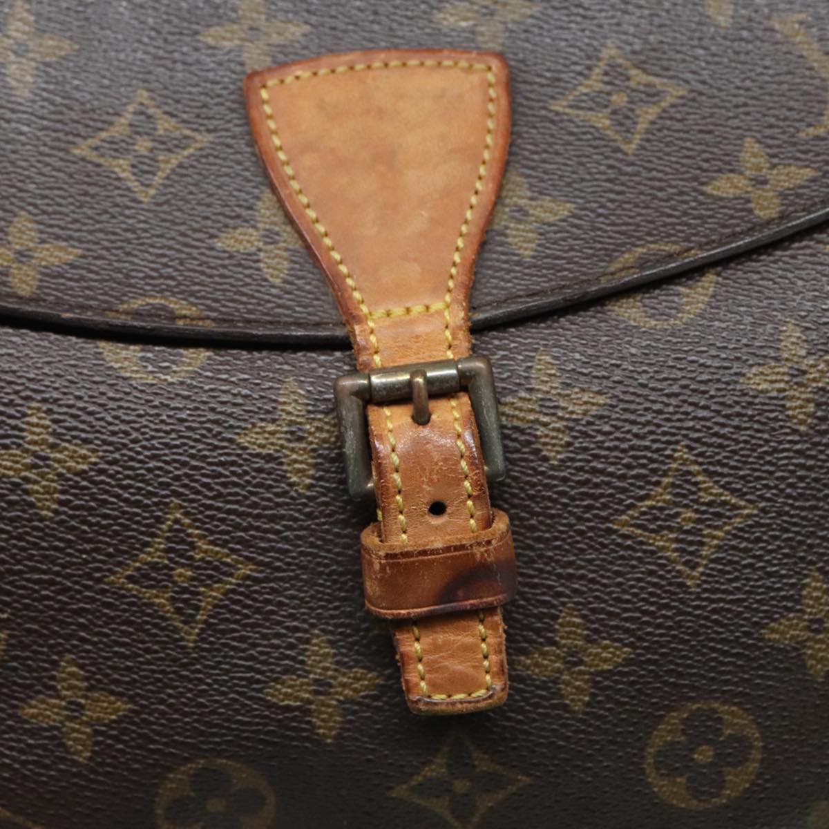 LOUIS VUITTON Monogram Jeune Fille MM Shoulder Bag M51226 LV Auth 93013