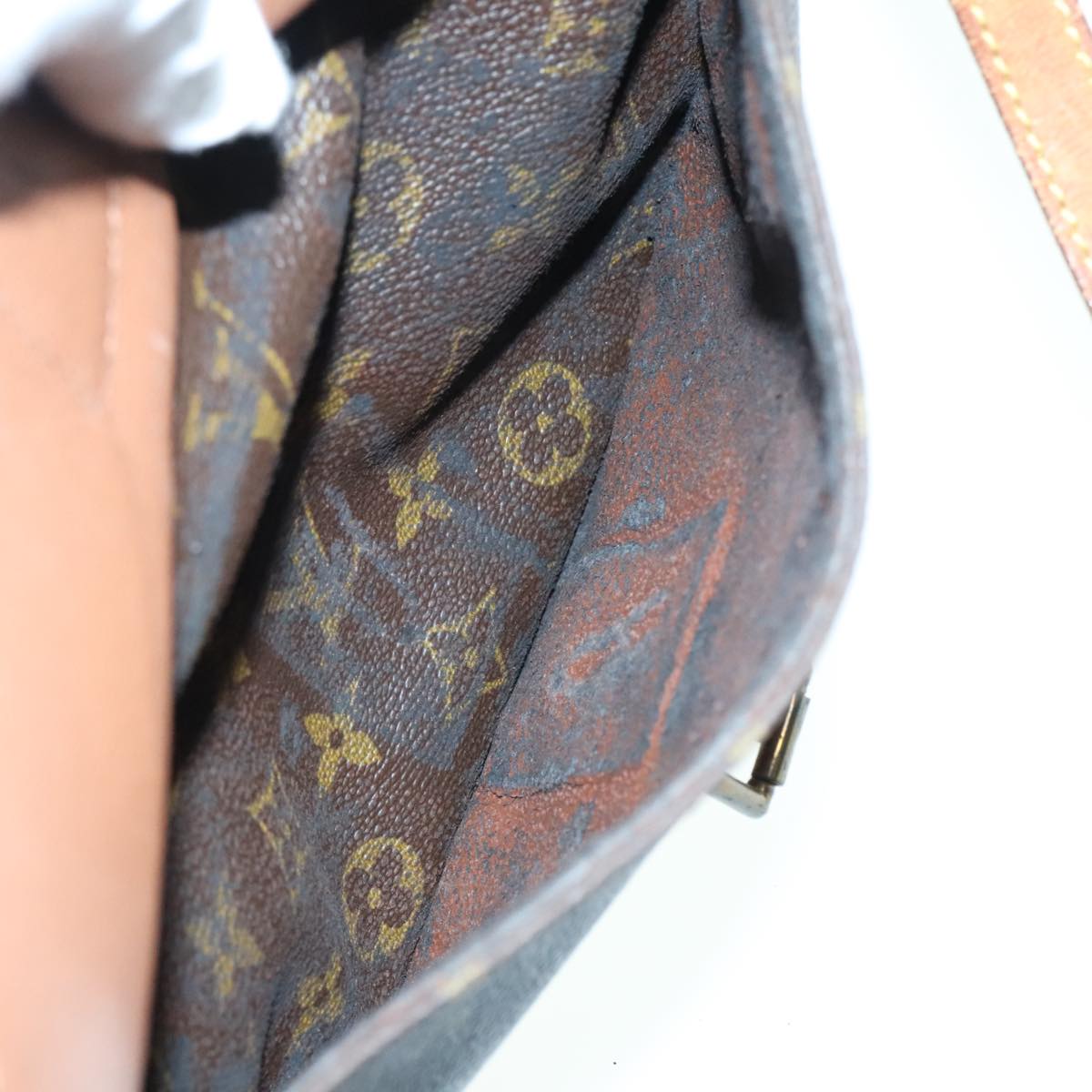 LOUIS VUITTON Monogram Jeune Fille MM Shoulder Bag M51226 LV Auth 93013