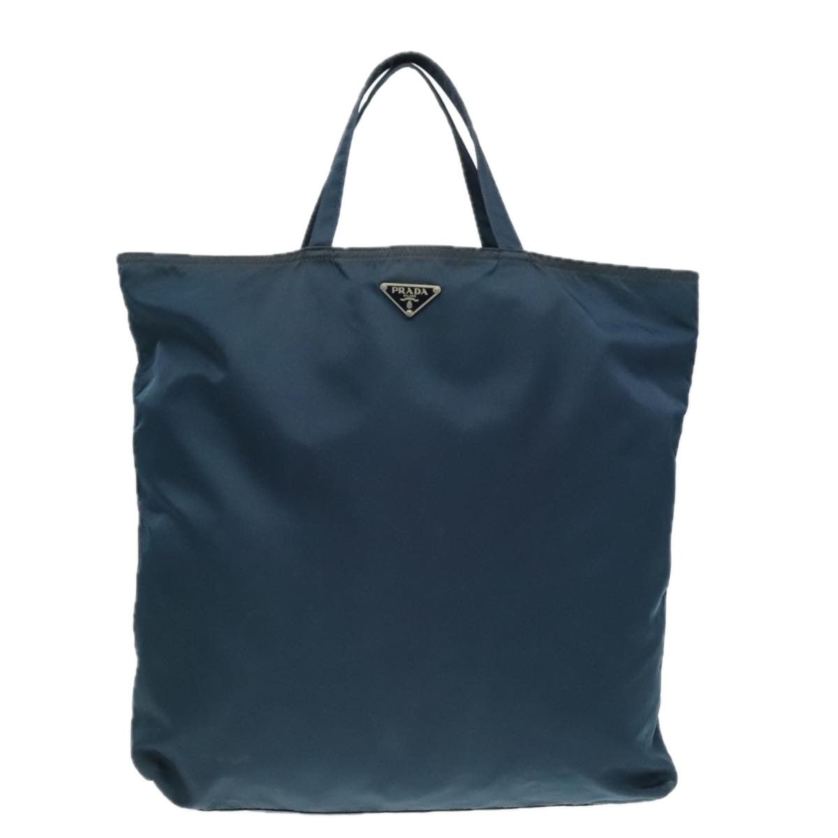 PRADA Robot Tote Bag Nylon Navy Auth 93015 - 0