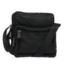PRADA Shoulder Bag Nylon Black Auth 93017-1