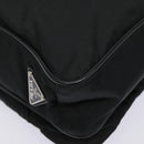 PRADA Shoulder Bag Nylon Black Auth 93017-15