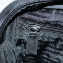 PRADA Shoulder Bag Nylon Black Auth 93017-22