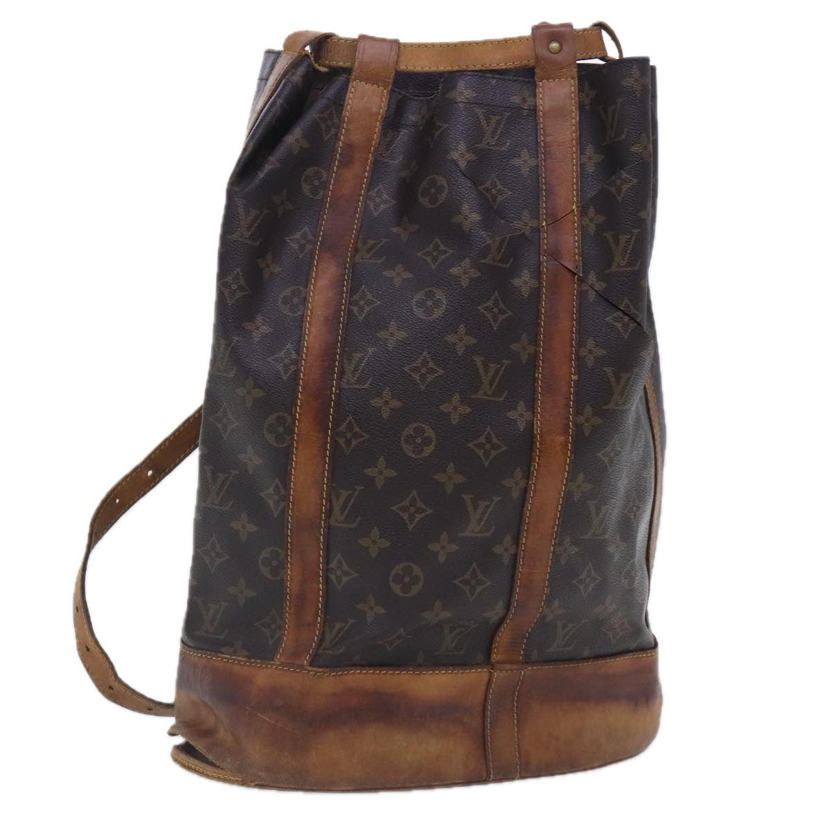 LOUIS VUITTON Monogram Randonnee GM Shoulder Bag M42244 LV Auth 93022