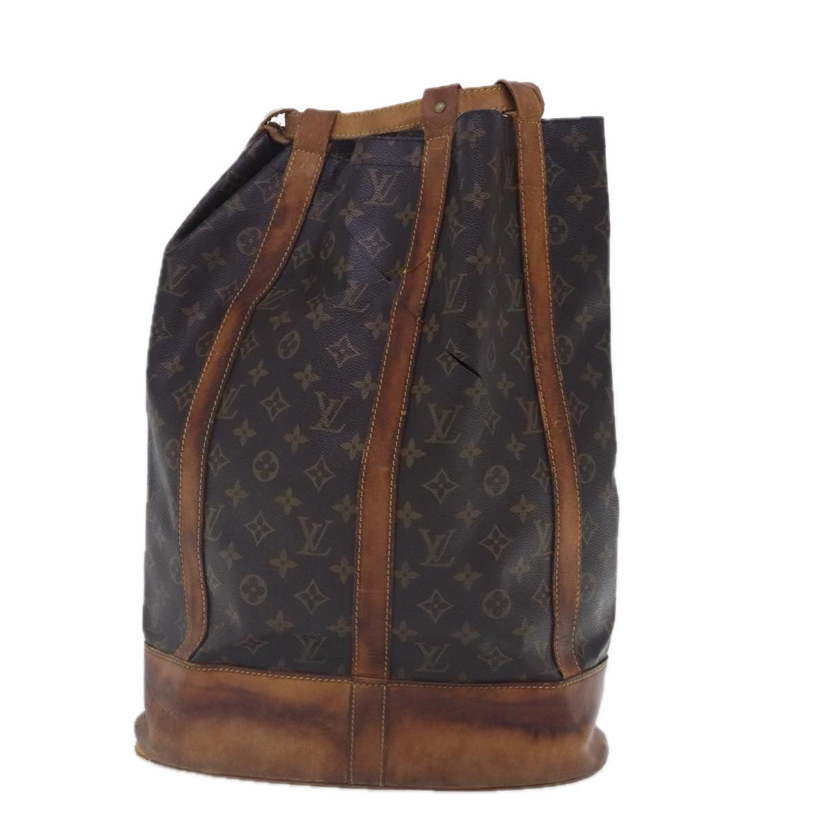 LOUIS VUITTON Monogram Randonnee GM Shoulder Bag M42244 LV Auth 93022