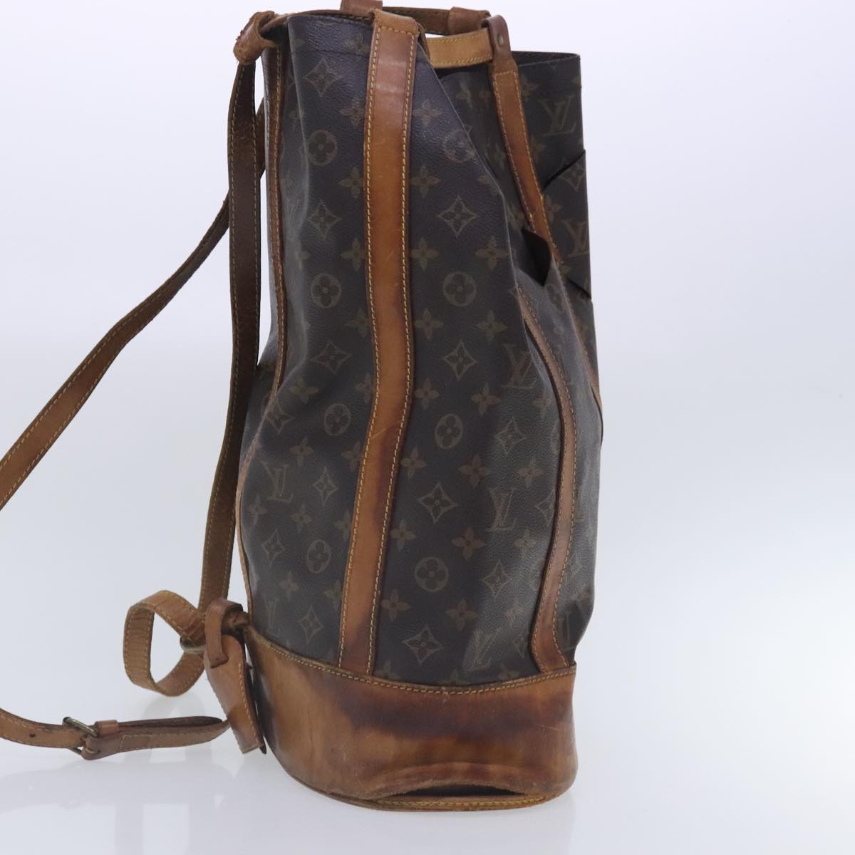 LOUIS VUITTON Monogram Randonnee GM Shoulder Bag M42244 LV Auth 93022