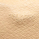 CELINE Macadam Canvas Clutch Bag PVC Leather Brown Gold Auth 93034-12