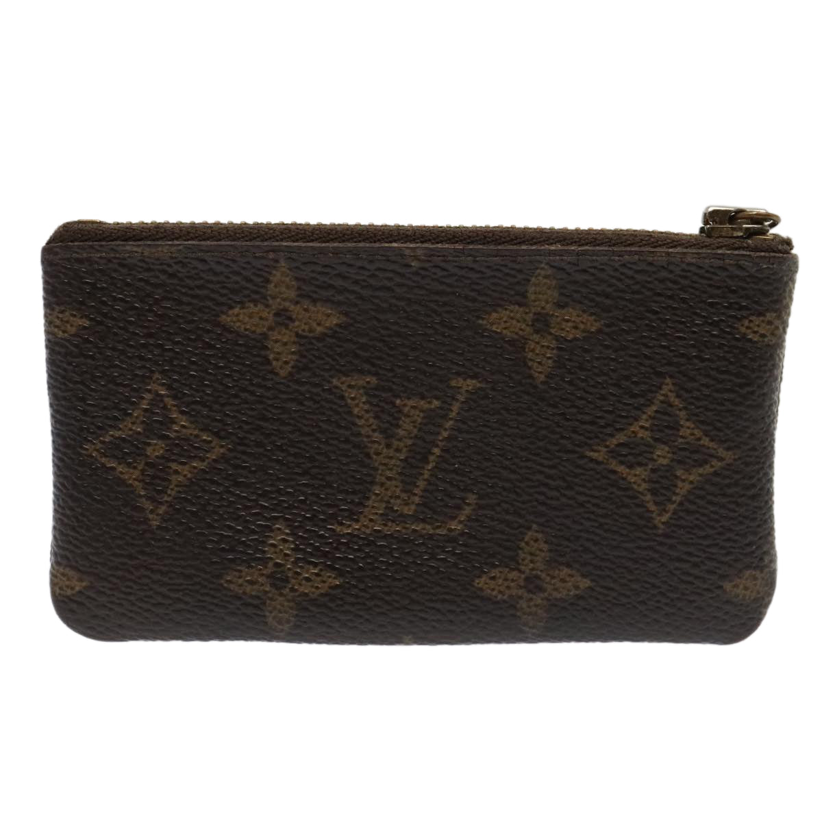 LOUIS VUITTON Monogram Pochette Cles Coin Purse M62650 LV Auth 93038 - 0