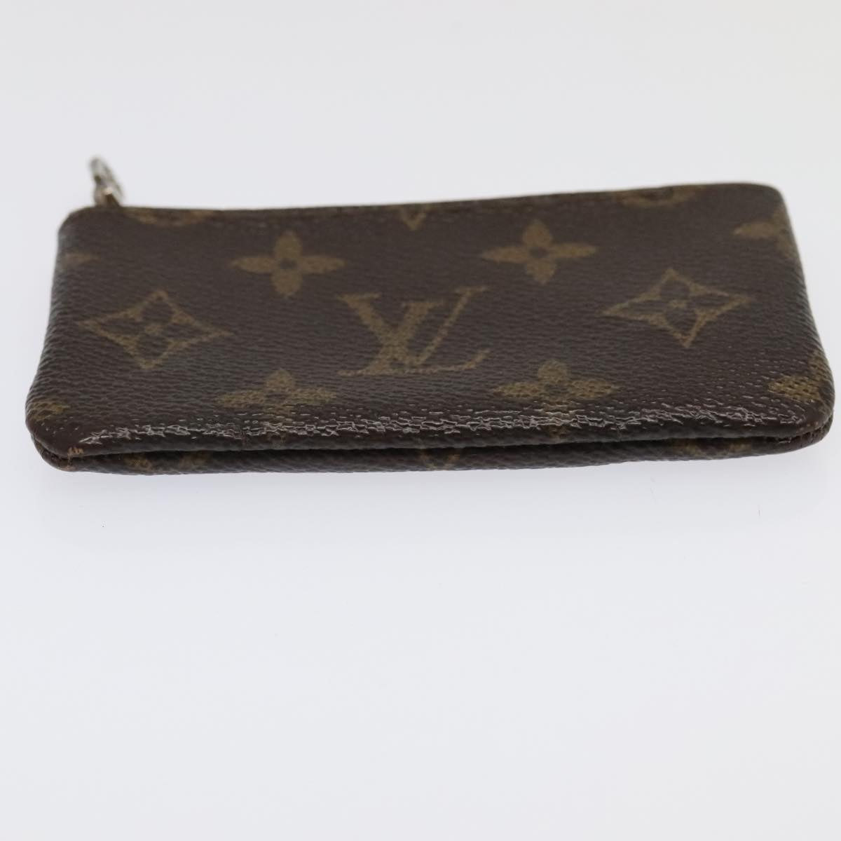 LOUIS VUITTON Monogram Pochette Cles Coin Purse M62650 LV Auth 93038