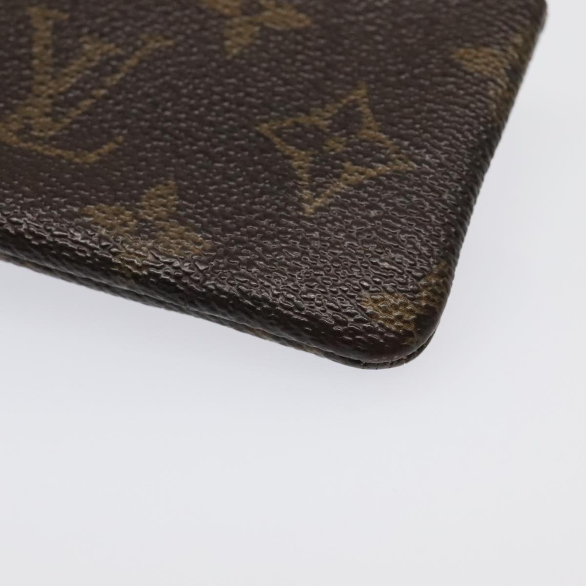 LOUIS VUITTON Monogram Pochette Cles Coin Purse M62650 LV Auth 93038