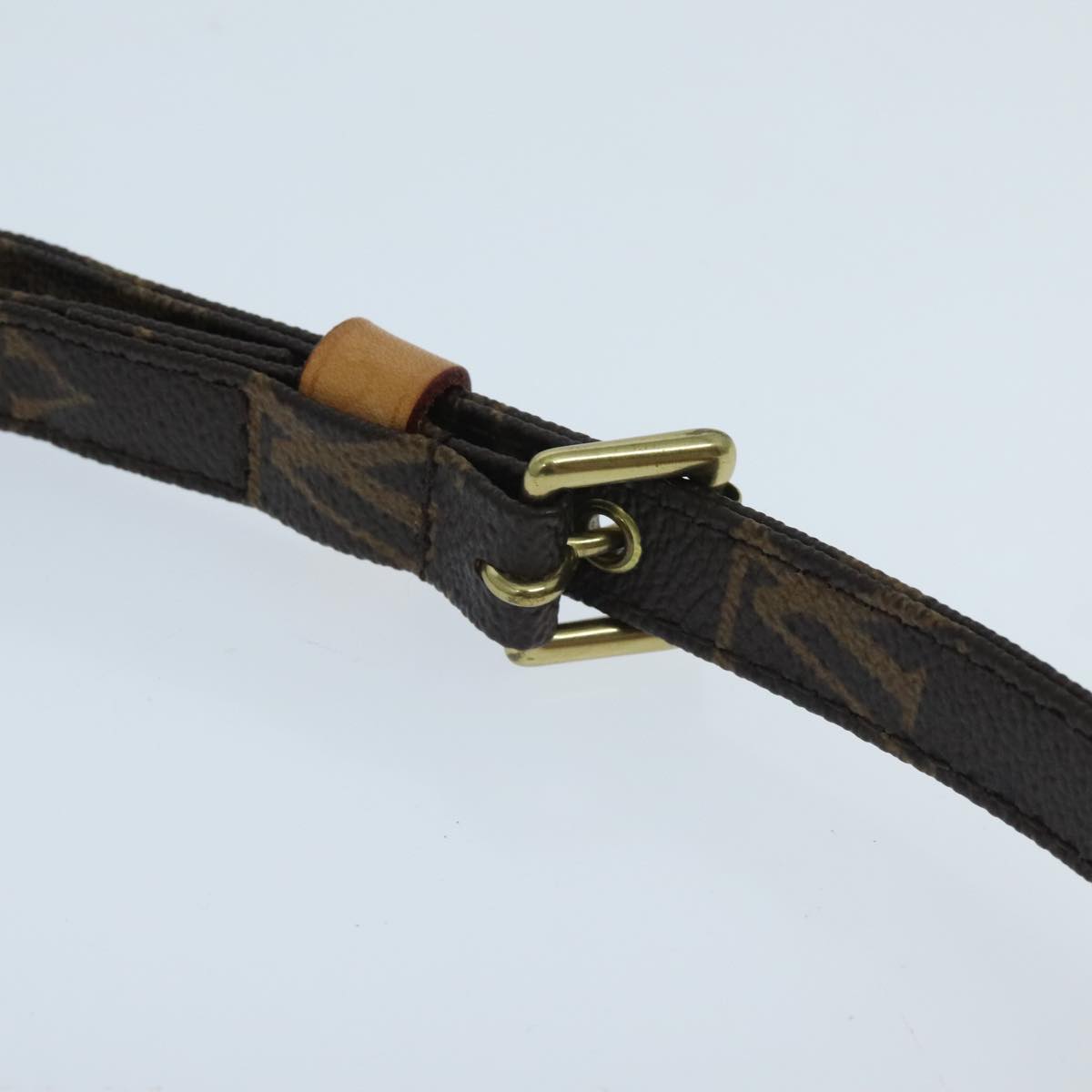 LOUIS VUITTON Monogram Adjustable Shoulder Strap 36.2""-43.3"" LV Auth 93045