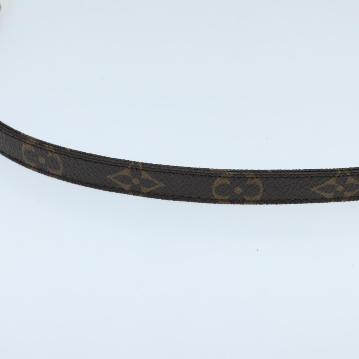 LOUIS VUITTON Monogram Adjustable Shoulder Strap 36.2""-43.3"" LV Auth 93045