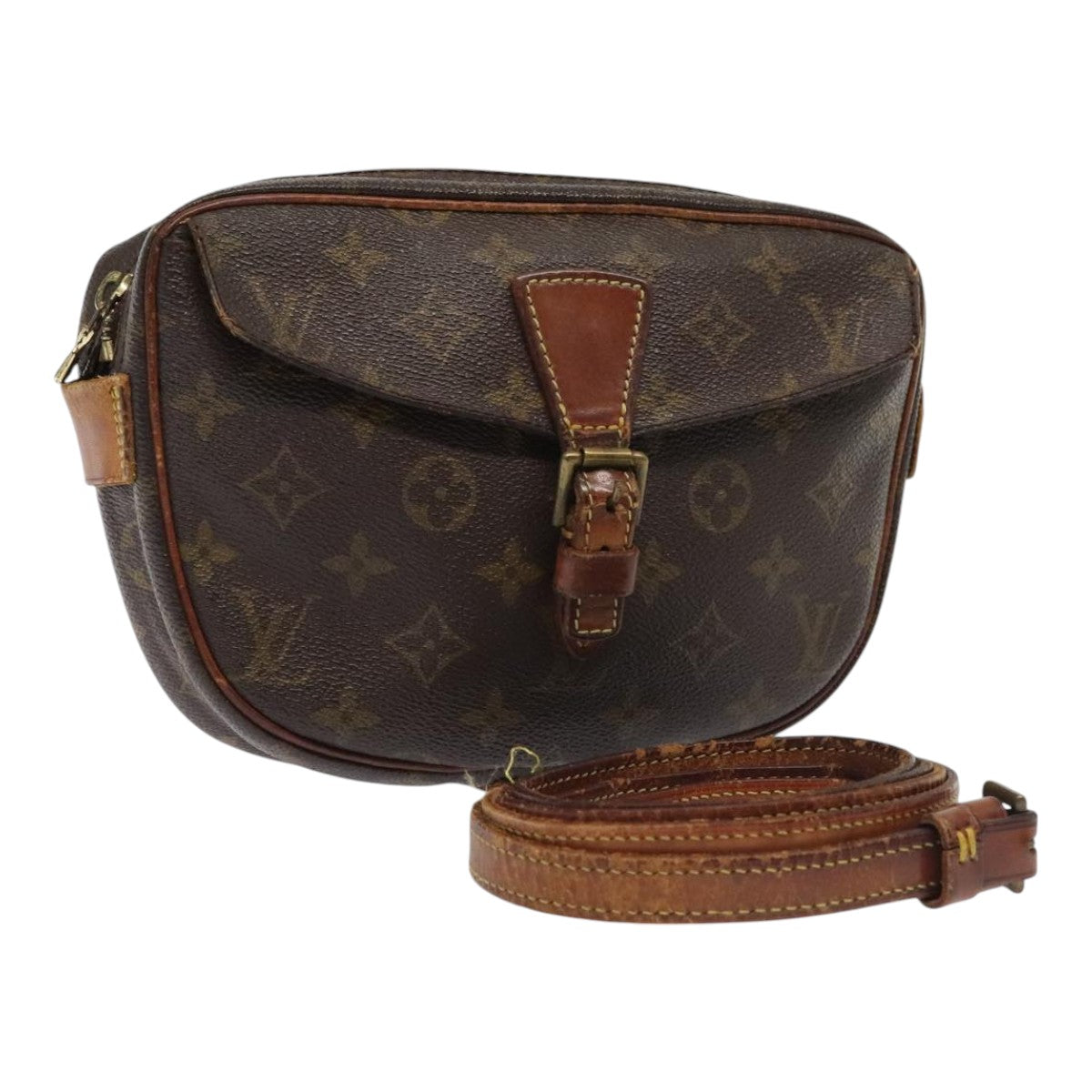 LOUIS VUITTON Monogram Jeune Fille MM Shoulder Bag M51226 LV Auth 93049