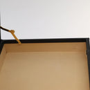 GUCCI Business Bag Leather Black Auth 93060-20