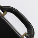 GUCCI Business Bag Leather Black Auth 93060-6