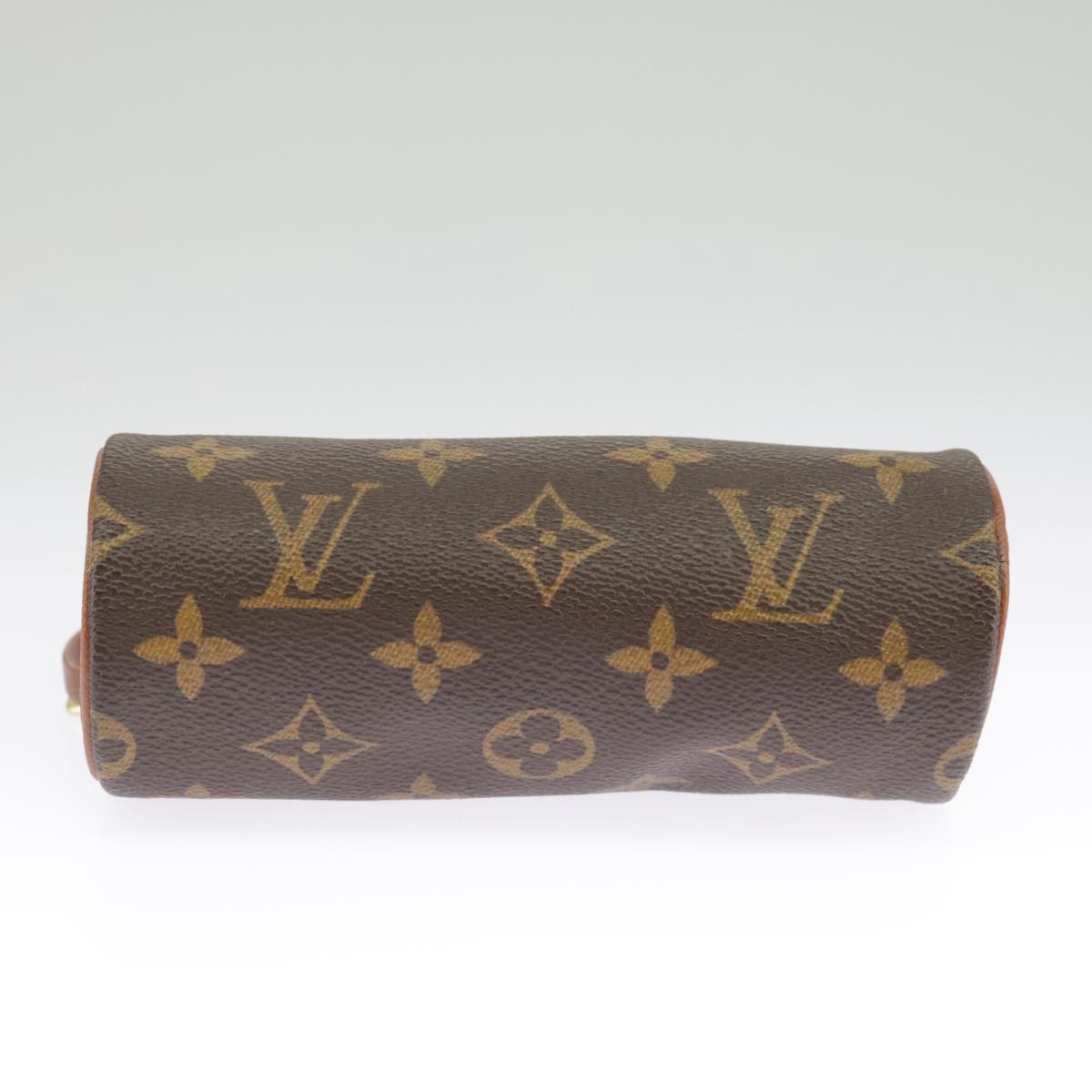 LOUIS VUITTON Monogram Papillon Pouch LV Auth 93062