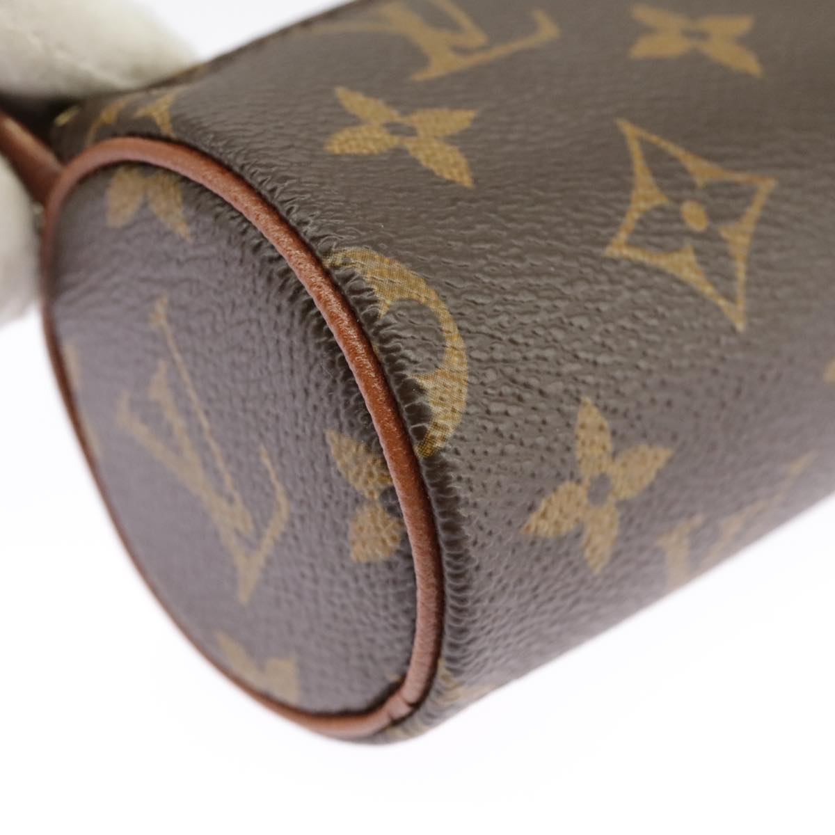 LOUIS VUITTON Monogram Papillon Pouch LV Auth 93062