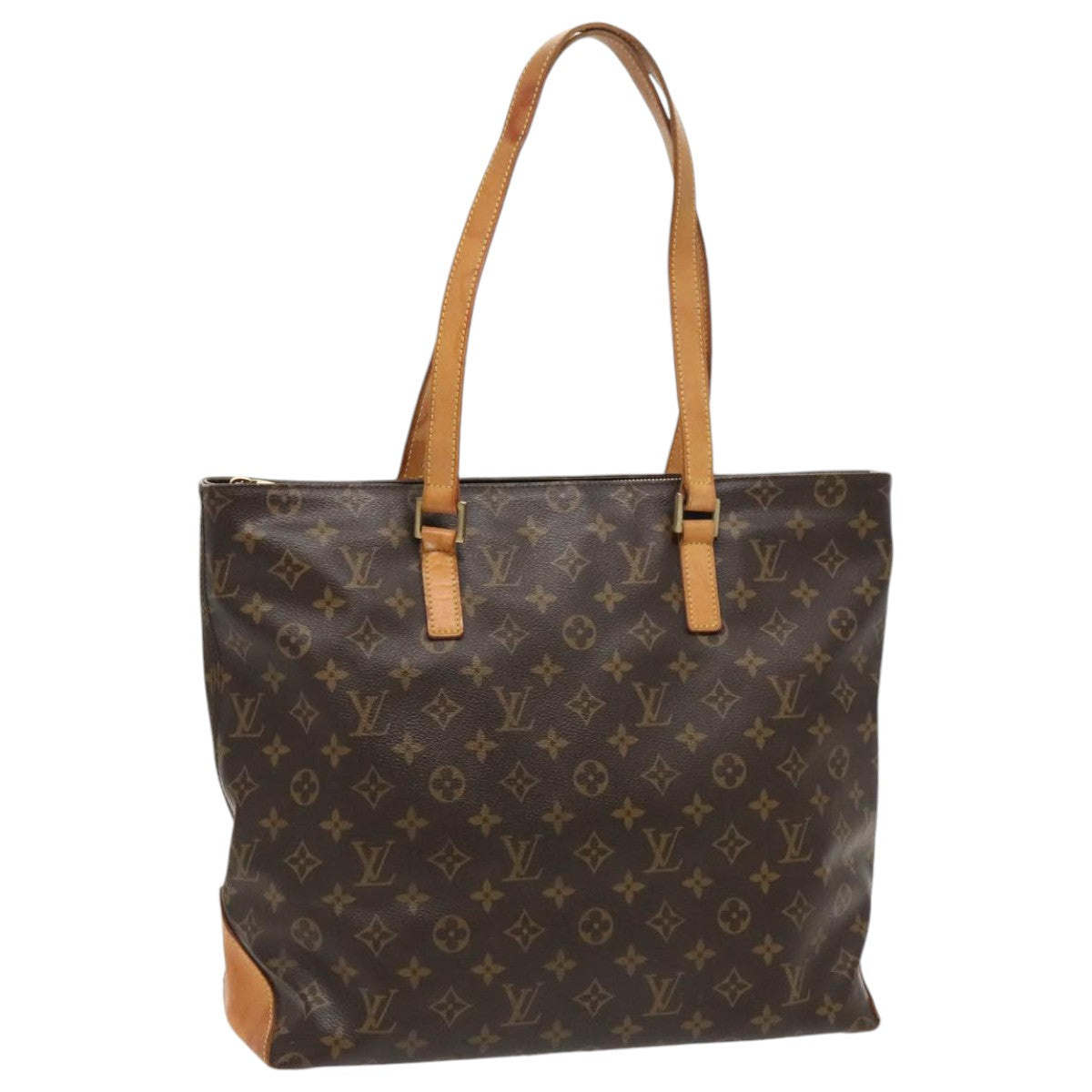 LOUIS VUITTON Monogram Cabas Mezzo Tote Bag M51151 LV Auth 93063