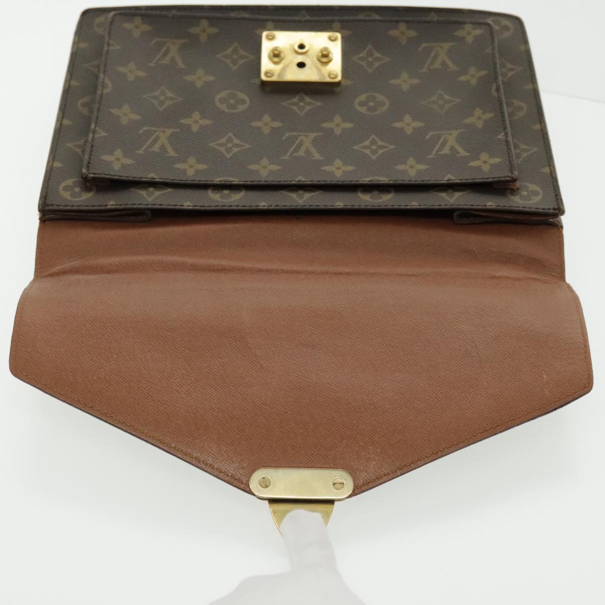 LOUIS VUITTON Monogram Monceau 26 Shoulder Bag 2way M51187 LV Auth 93067