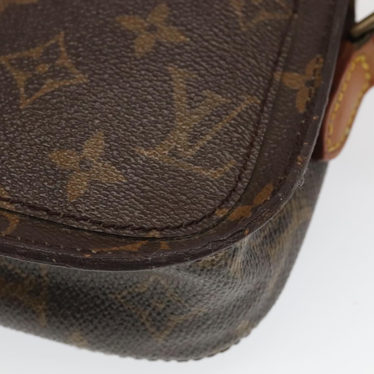 LOUIS VUITTON Monogram Bebe Monogram Saint Cloud Shoulder Bag M51245 Auth 93071