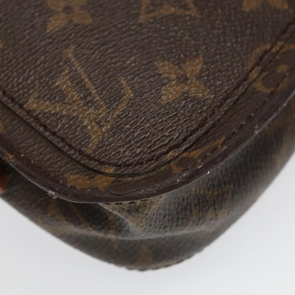 LOUIS VUITTON Monogram Bebe Monogram Saint Cloud Shoulder Bag M51245 Auth 93071