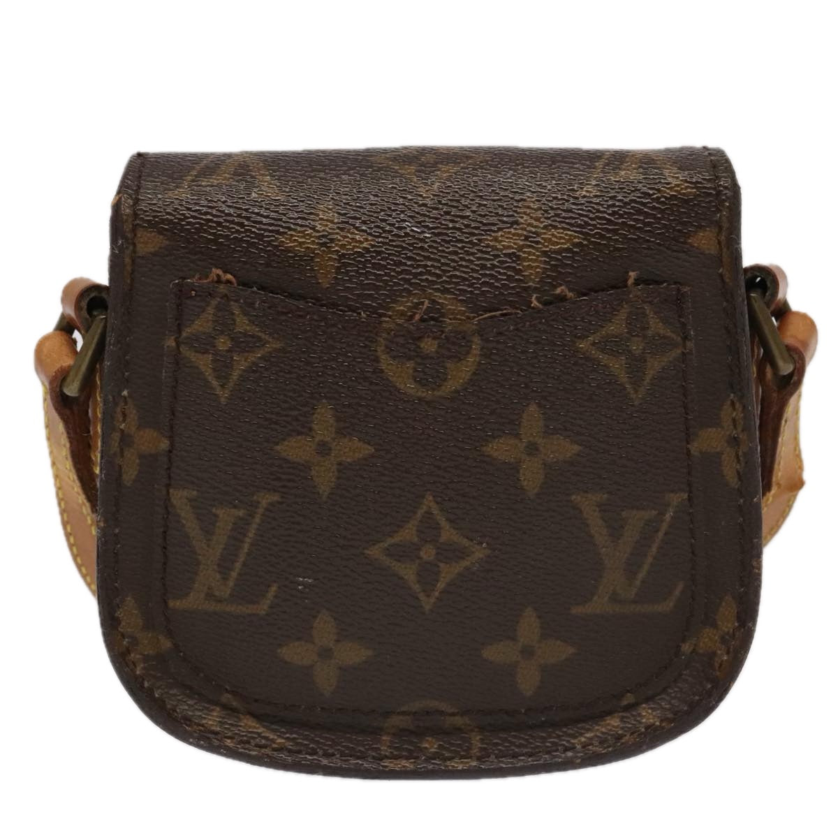 LOUIS VUITTON Monogram Bebe Monogram Saint Cloud Shoulder Bag M51245 Auth 93071 - 0