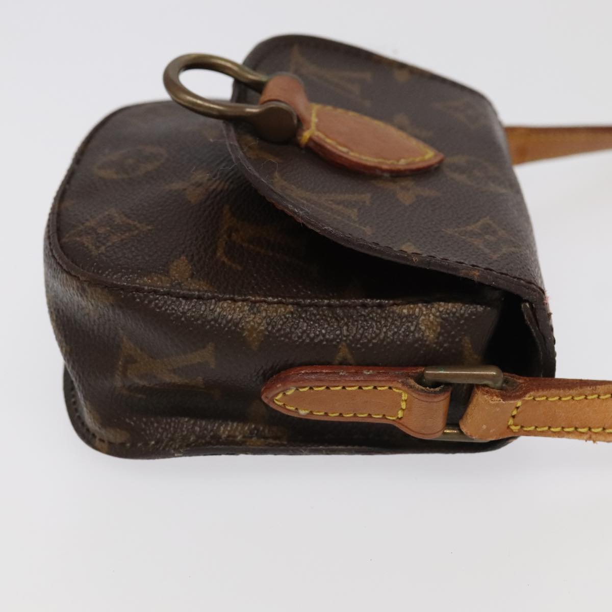 LOUIS VUITTON Monogram Bebe Monogram Saint Cloud Shoulder Bag M51245 Auth 93071