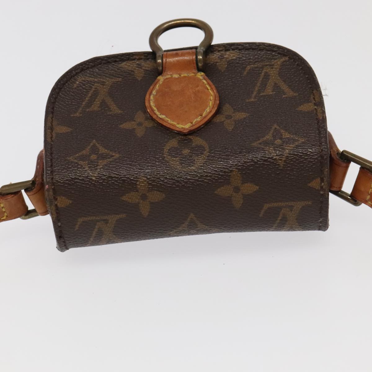 LOUIS VUITTON Monogram Bebe Monogram Saint Cloud Shoulder Bag M51245 Auth 93071