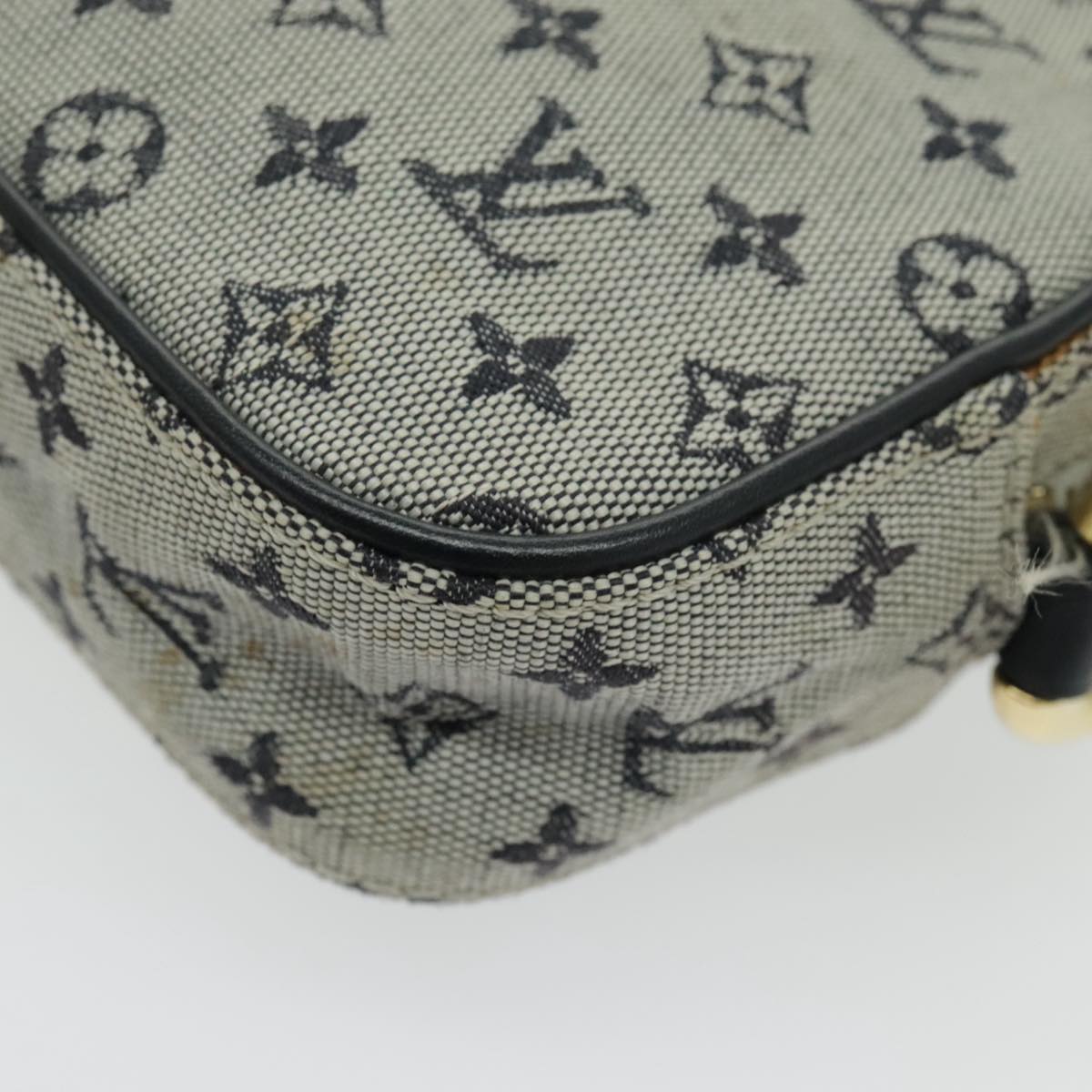 LOUIS VUITTON Monogram Mini Juliet MM Shoulder Bag Navy M92217 LV Auth 93072