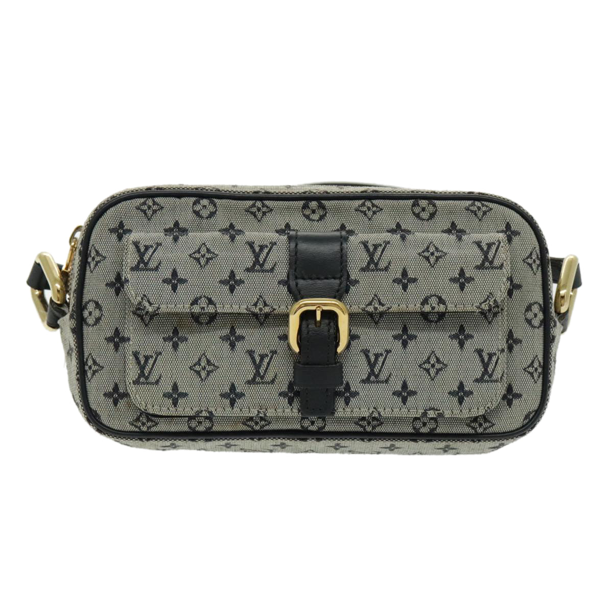 LOUIS VUITTON Monogram Mini Juliet MM Shoulder Bag Navy M92217 LV Auth 93072