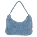 PRADA Mini Hand Bag Pile Blue Auth 93077AM-2