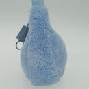 PRADA Mini Hand Bag Pile Blue Auth 93077AM-3