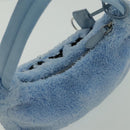 PRADA Mini Hand Bag Pile Blue Auth 93077AM-6