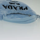 PRADA Mini Hand Bag Pile Blue Auth 93077AM-7