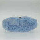 PRADA Mini Hand Bag Pile Blue Auth 93077AM-5