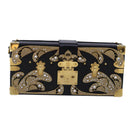 LOUIS VUITTON Petite Mar Shoulder Bag Leather Black M599990 LV Auth 93085SM-13