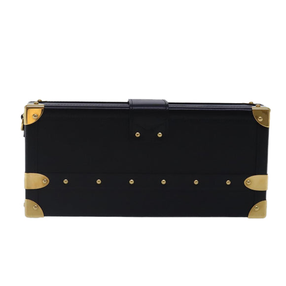 LOUIS VUITTON Petite Mar Shoulder Bag Leather Black M599990 LV Auth 93085SM