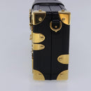 LOUIS VUITTON Petite Mar Shoulder Bag Leather Black M599990 LV Auth 93085SM-4