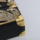 LOUIS VUITTON Petite Mar Shoulder Bag Leather Black M599990 LV Auth 93085SM-14