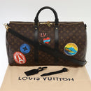 LOUIS VUITTON Monogram My LV Sticker Keepall Bandouliere 50 Bag LV Auth 93086S-12