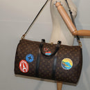 LOUIS VUITTON Monogram My LV Sticker Keepall Bandouliere 50 Bag LV Auth 93086S-25