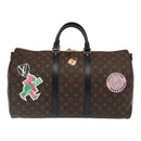 LOUIS VUITTON Monogram My LV Sticker Keepall Bandouliere 50 Bag LV Auth 93086S-2