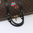 LOUIS VUITTON Monogram My LV Sticker Keepall Bandouliere 50 Bag LV Auth 93086S-7