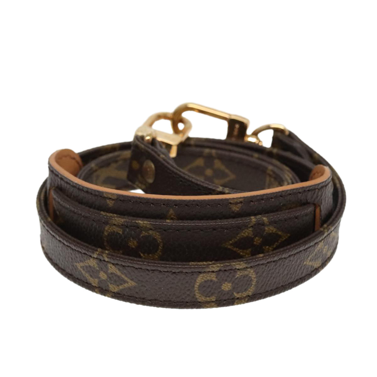 LOUIS VUITTON Monogram Shoulder Strap 35.8"" LV Auth 93091