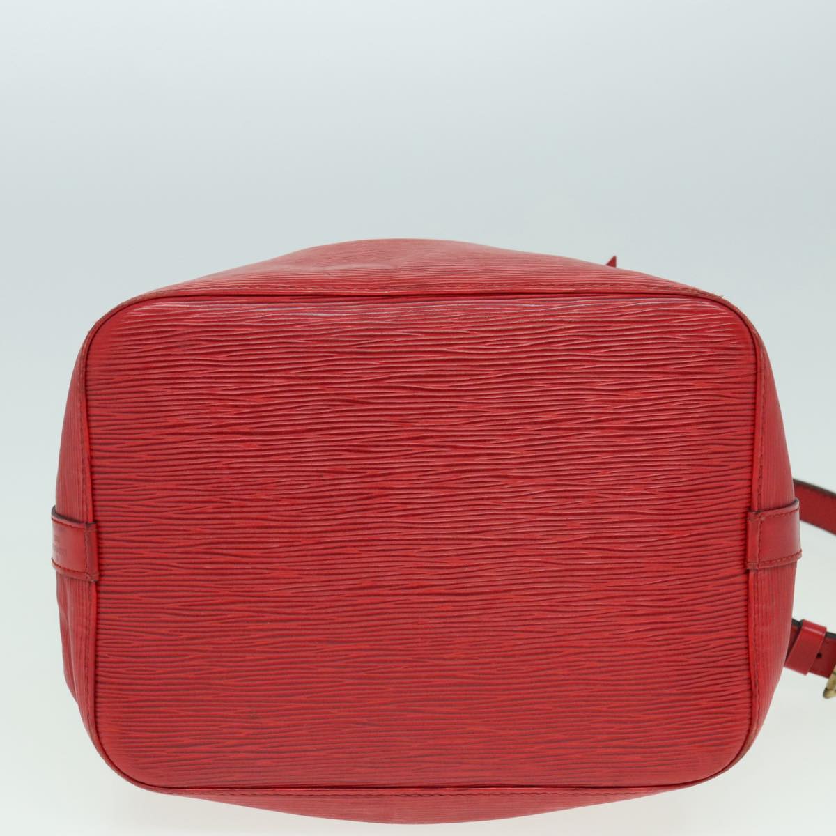 LOUIS VUITTON Epi Petit Noe Shoulder Bag Red M44107 LV Auth 93095